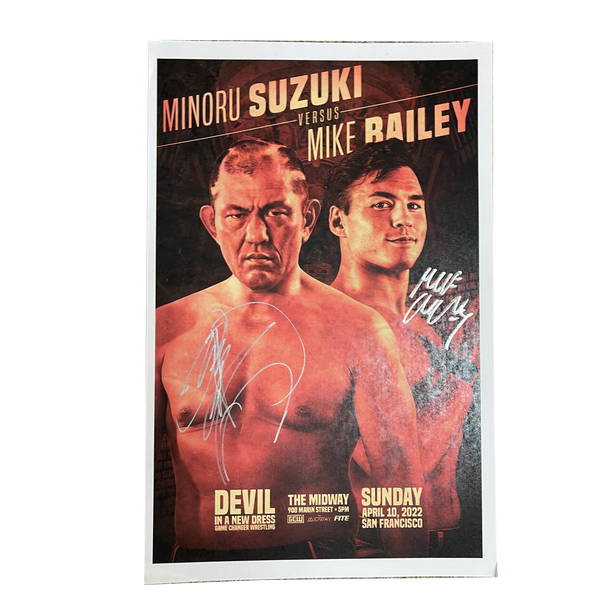 Devil In A New Dress Signed Match Poster