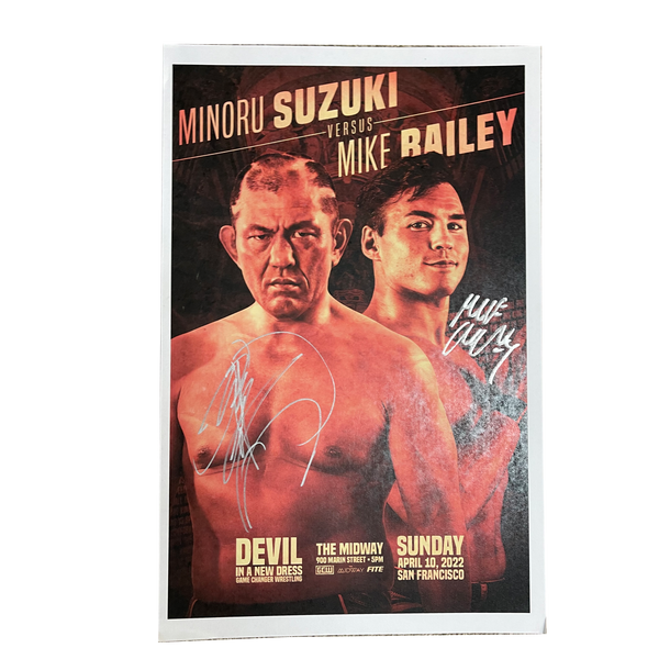 devil in a new dress Devil In A New Dress Signed Match Poster – Game Changer Wrestling