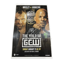 The Wrld on GCW Mox Vs. Homicide Match Poster