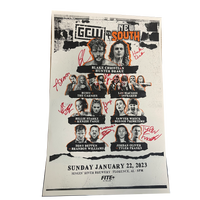 GCW Vs New South Signed Event Poster