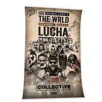 Gringo Loco's The Wrld on Lucha signed Event Poster