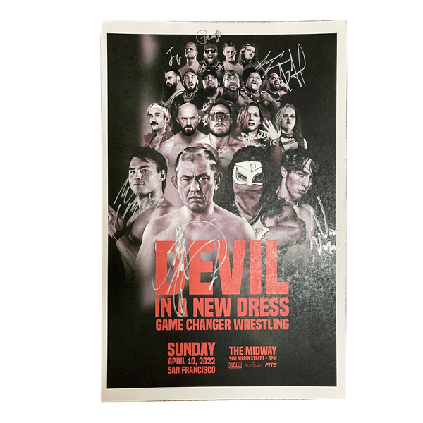 Devil In A New Dress Signed Event Poster