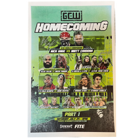 Homecoming Part 1 Signed Event Poster