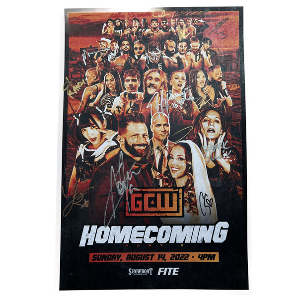 Homecoming 2022 Night 2 Signed Poster