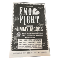 Emo Fight Signed Event Poster