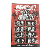 Bloodsport 7 Signed Event Poster