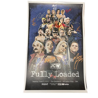JCW Fully Loaded Signed Event Poster
