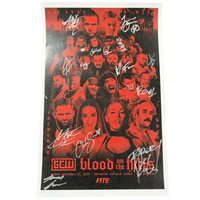 Blood On The Hills Signed Event Poster