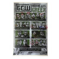 Red Means Green Signed Event Poster