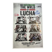Gringo Loco's The Wrld on Lucha Signed Event Poster