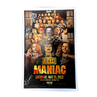 Maniac Signed Event Poster