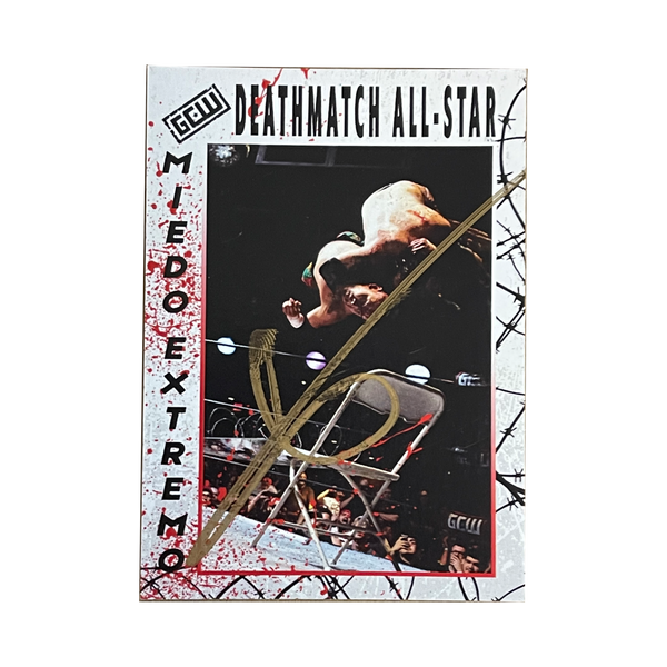 Miedo Extremo Signed Trading Card