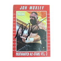 Jon Moxley Signed Trading Card