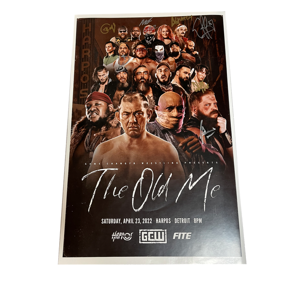 The Old Me Signed Event Poster