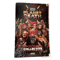 Planet Death Dallas 2022 Signed Event Poster