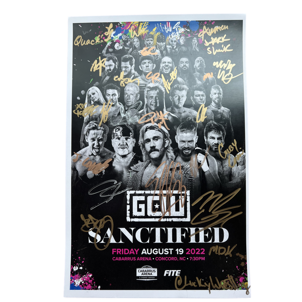 Sanctified Event Poster