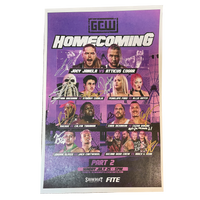 Homecoming Part 2 Signed Event Poster