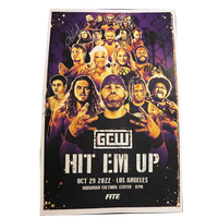 Hit Em Up Signed Event Poster