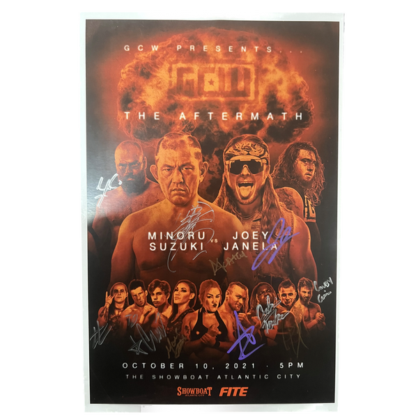 The Aftermath Signed Event Poster