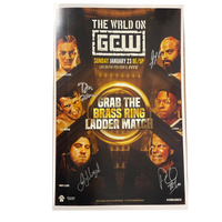The Wrld on GCW Brass Ring Match Poster