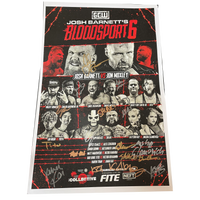Bloodsport 6 Signed Event Poster