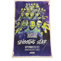 Shooting Star Signed Event Poster