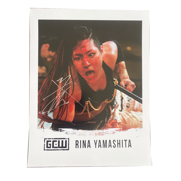 Rina Yamashita Signed 8x10
